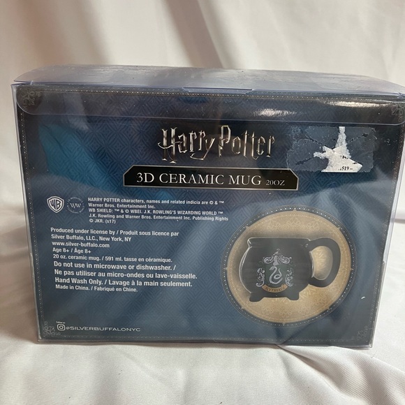Harry Potter Slytherin 3D Ceramic Mug 20oz - Picture 3 of 8